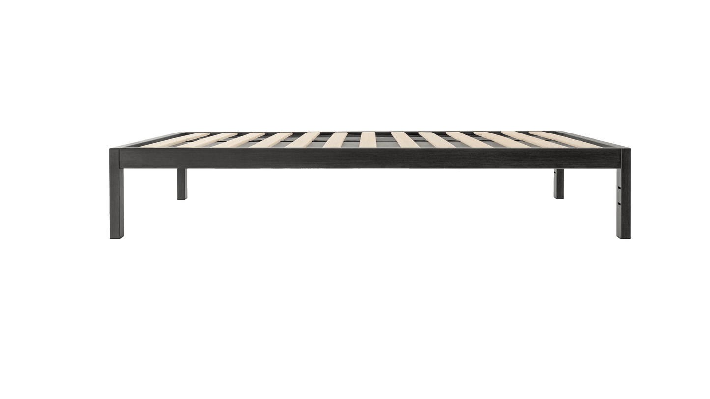 The Frame -Black Brushed Steel Bed Frame | KEETSA