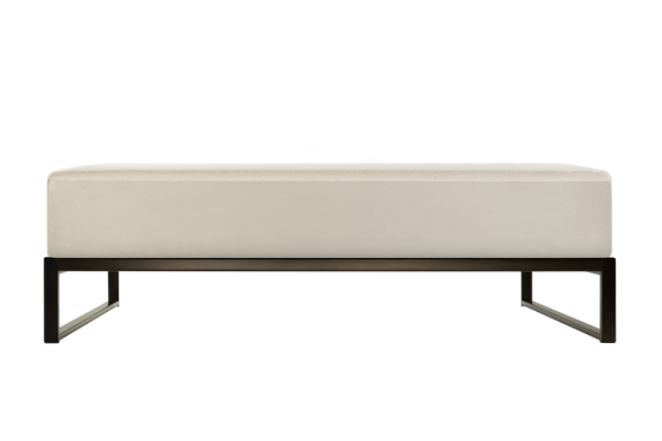 product_image_Mínimo Industrial Gunmetal® - Steel Bed Frame