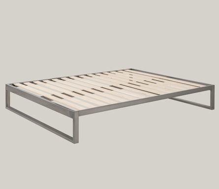 Gunmetal grey frame for Keetsa bed set