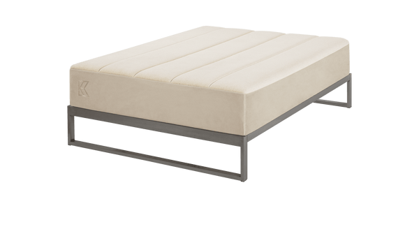 Mínimo Industrial Gunmetal® Steel Bed Frame | KEETSA Mattresses