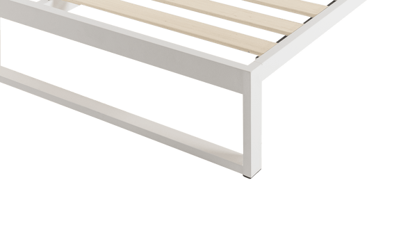 Mínimo Snow White® Steel Bed Frame | KEETSA Mattresses