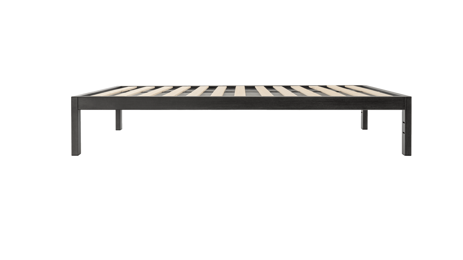 The Frame -Black Brushed Steel Bed Frame | KEETSA