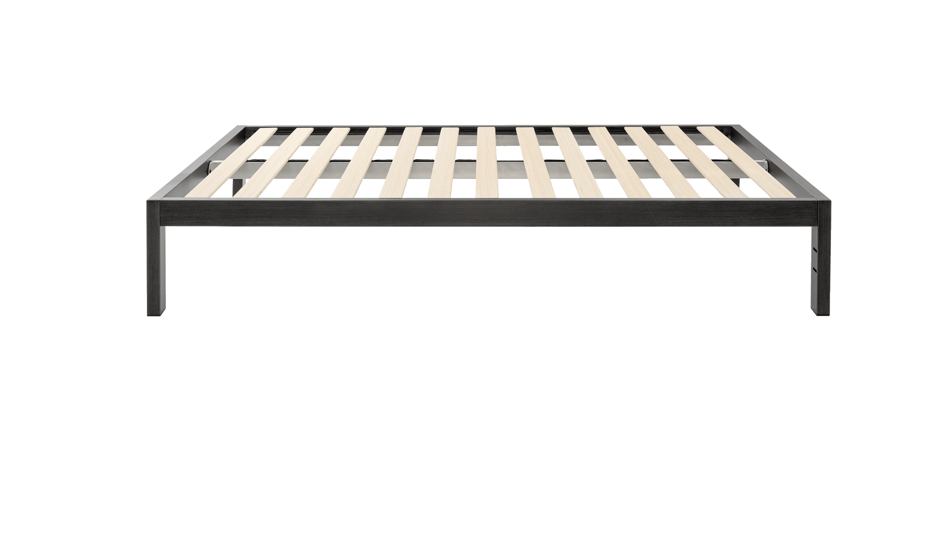 The Frame -Black Brushed Steel Bed Frame | KEETSA