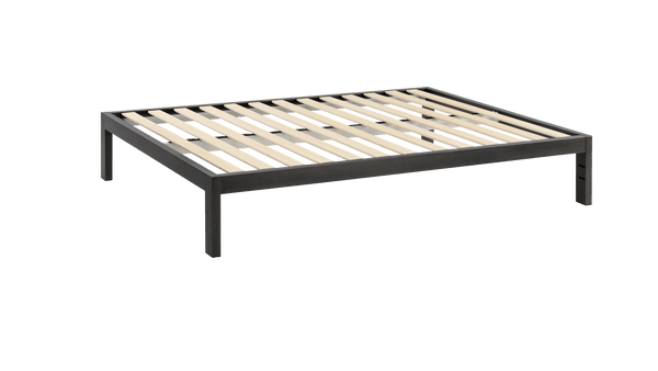 product_image_The Frame -Black Brushed Steel Bed Frame | KEETSA