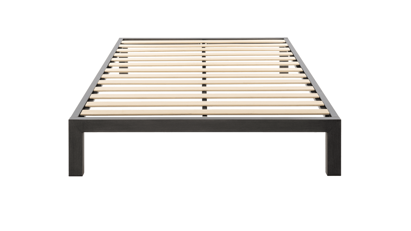 The Frame -Black Brushed Steel Bed Frame | KEETSA